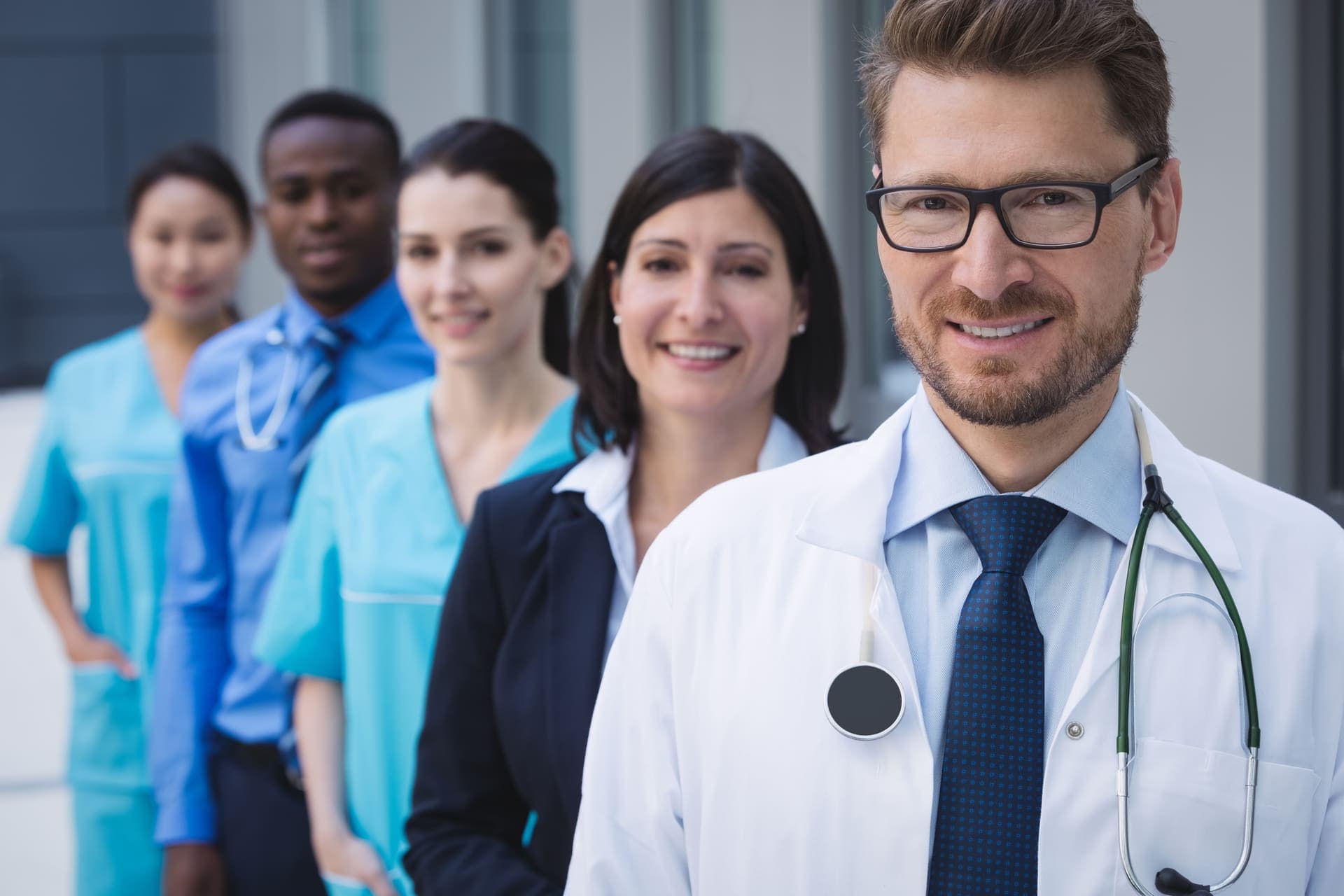 Cure Hub Med Solutions team portrait for healthcare billing support
